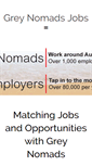 Mobile Screenshot of greynomadsjobs.com